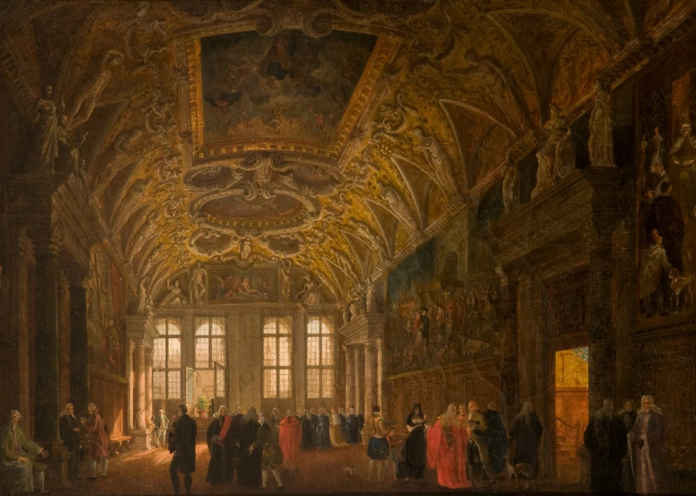 La sala delle quattro porte - Gallerie dell'Accademia, Venezia